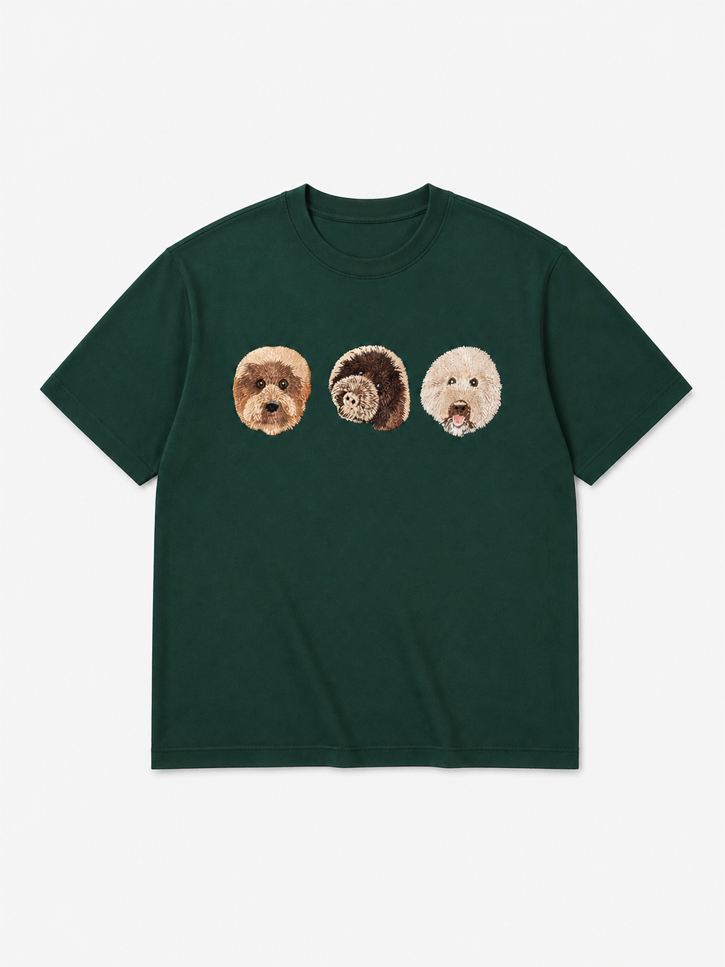 Custom Pet Embroidery T-shirt