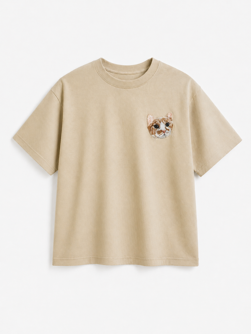 Custom Pet Embroidery T-shirt