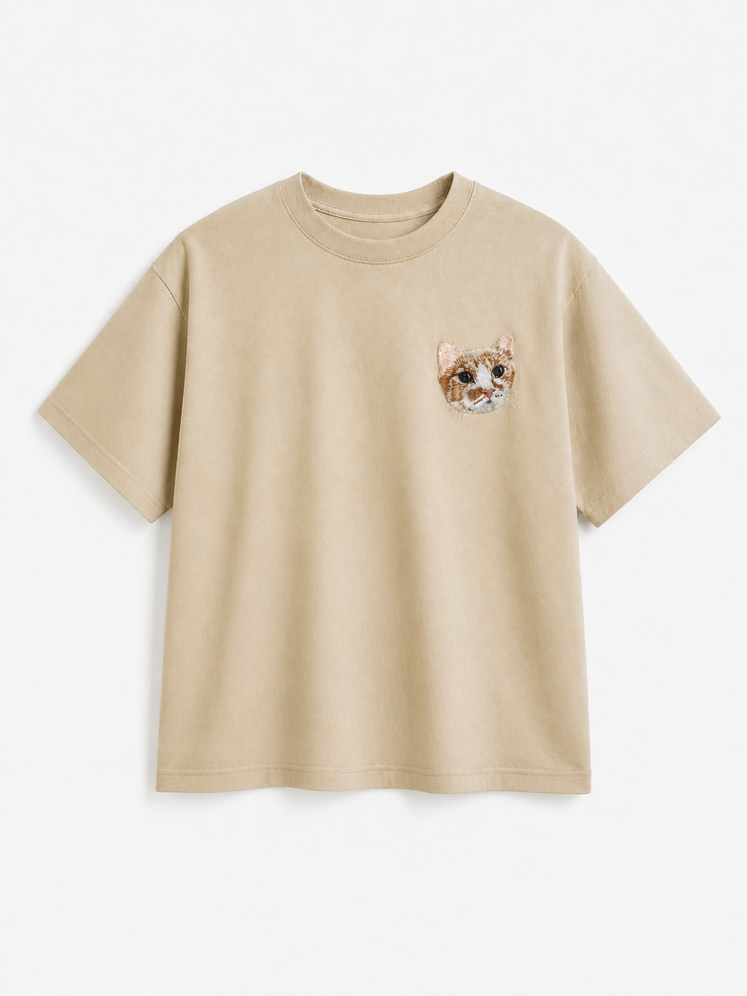 Custom Pet Embroidery T-shirt