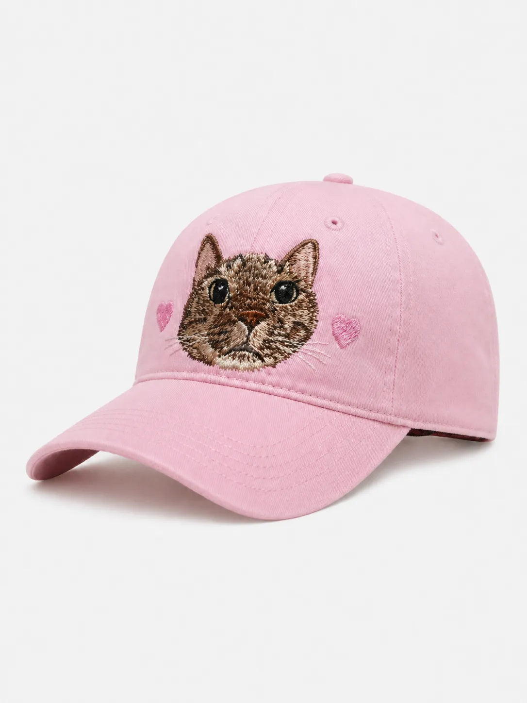 Custom Pet Portrait Embroidered Baseball Cap from Photo
