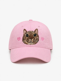 Custom Realistic Pet Portrait Embroidered Baseball Cap – Personalized from Your Pet Photo