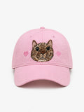 Custom Pet Portrait Embroidered Baseball Cap from Photo